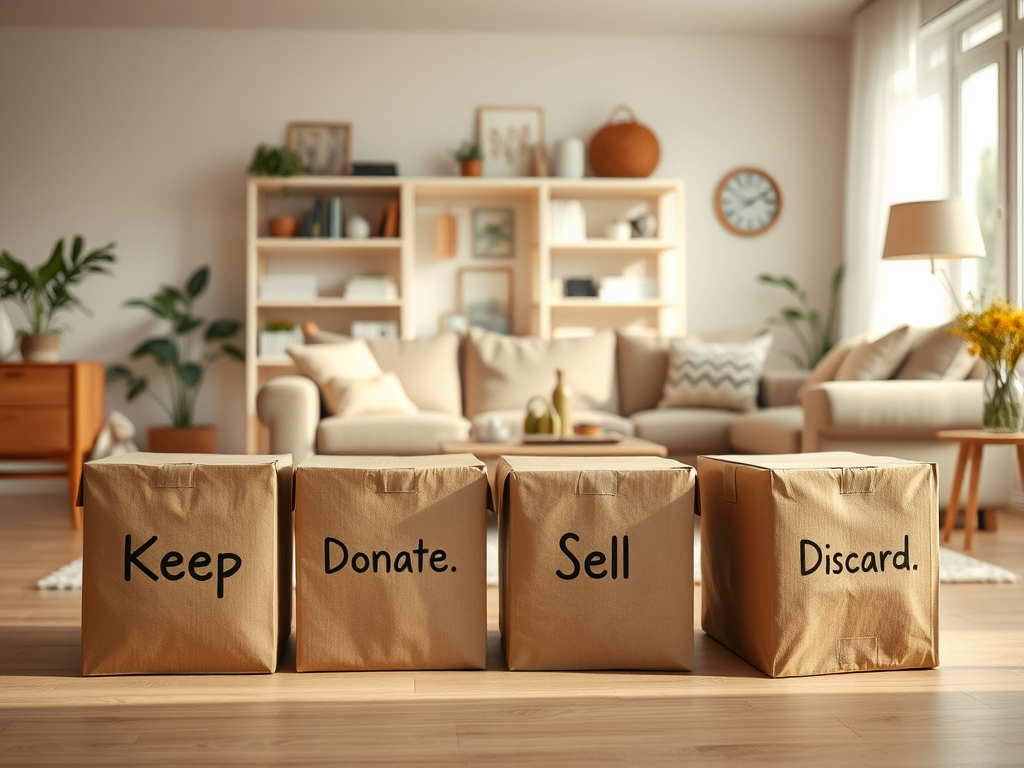 Decluttering: A Room-by-Room Guide to Letting Go Without the Overwhelm